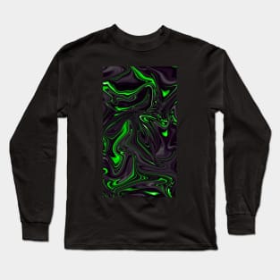 Neon Green Pattern 2.0 Long Sleeve T-Shirt